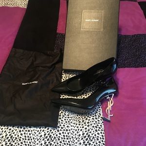 Ysl patent leather pump
